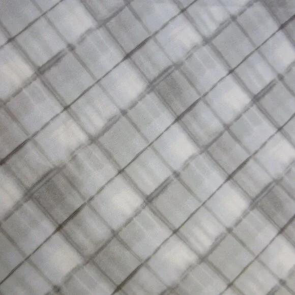 NWT Vince Hazy Plaid Satin Cowlneck Midi in Powder Blue Slip Dress 18 - Picture 7 of 8